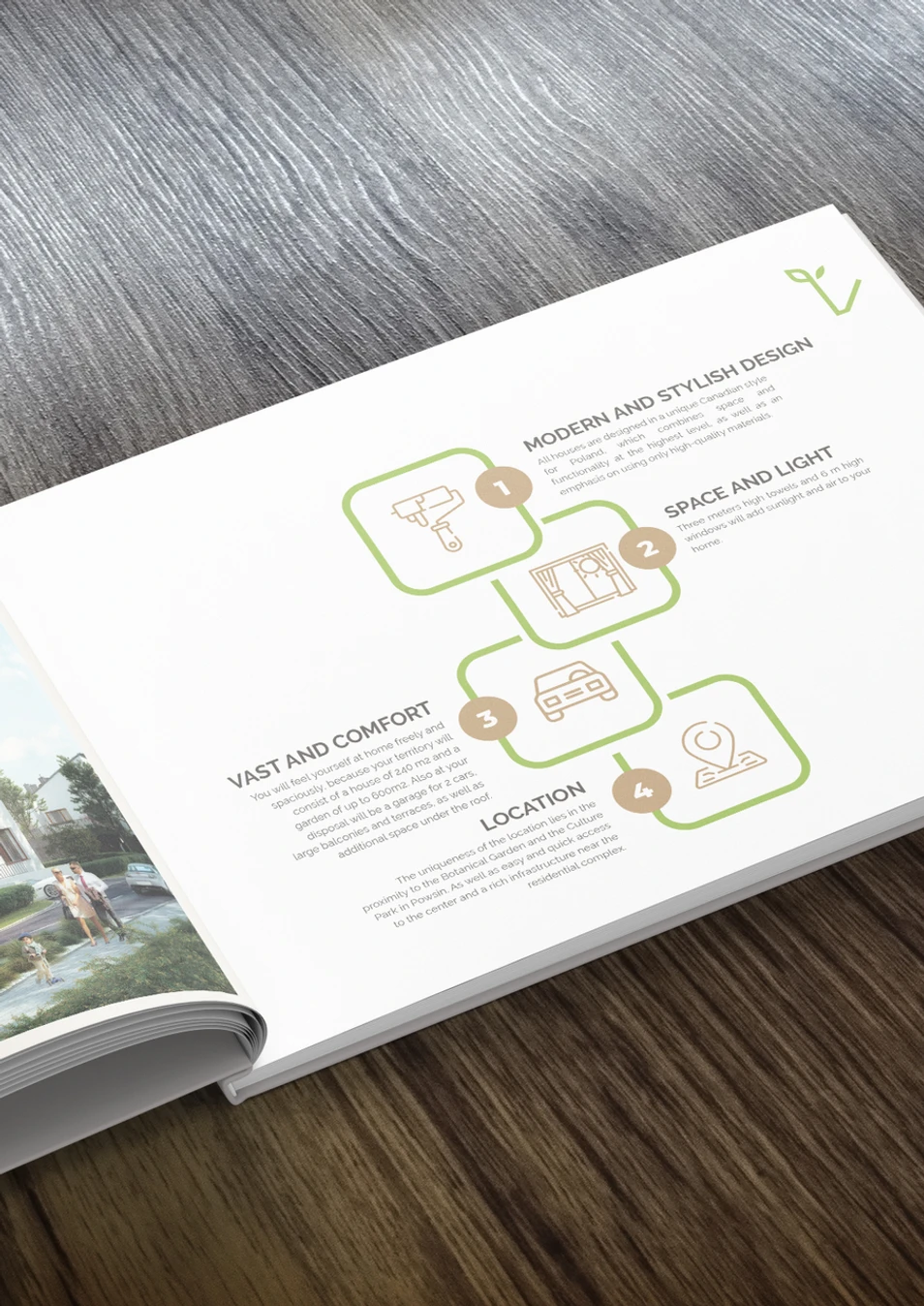 Botanica Konstanja Sales Book, showcasing eco-friendly and premium real estate project
