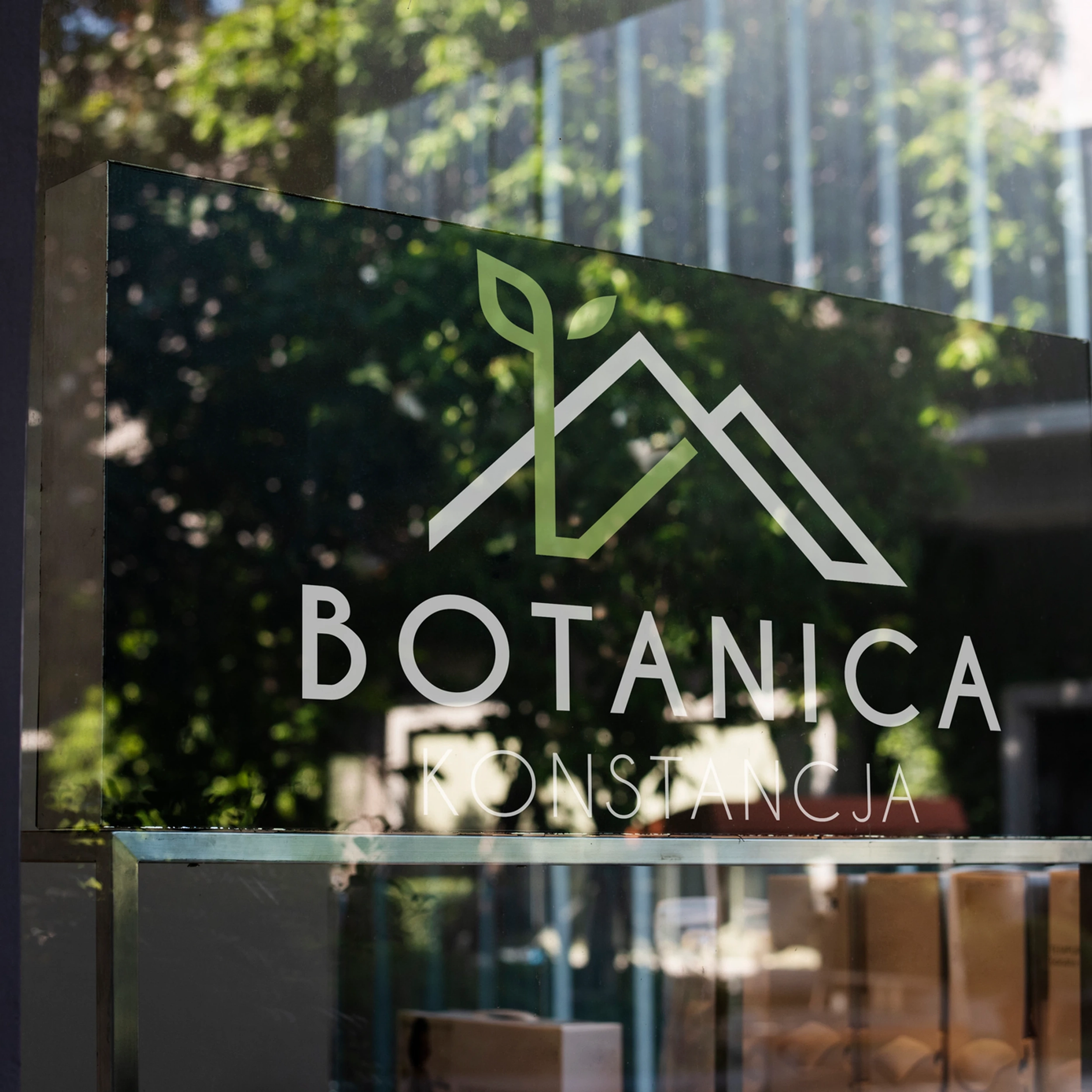 Botanica Konstanja Logo, eco-friendly and premium branding design for a real estate developer